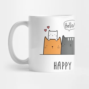 Happy Kitty Mug